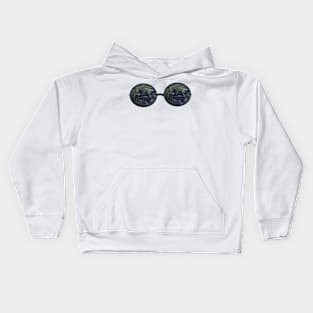 Earth Glasses Kids Hoodie